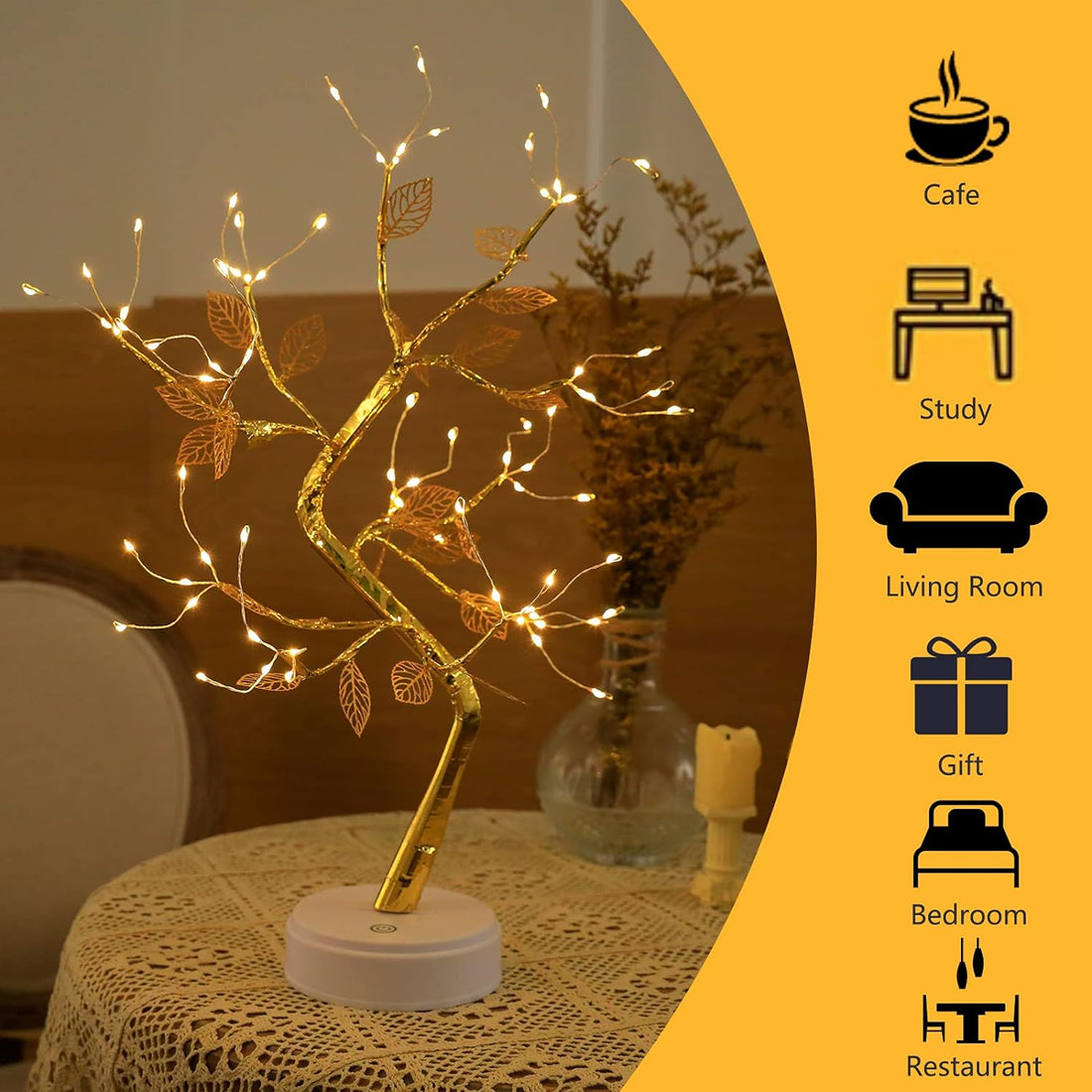 Bonsai Tree Lights, DIY LED Artificial Tree Lamp